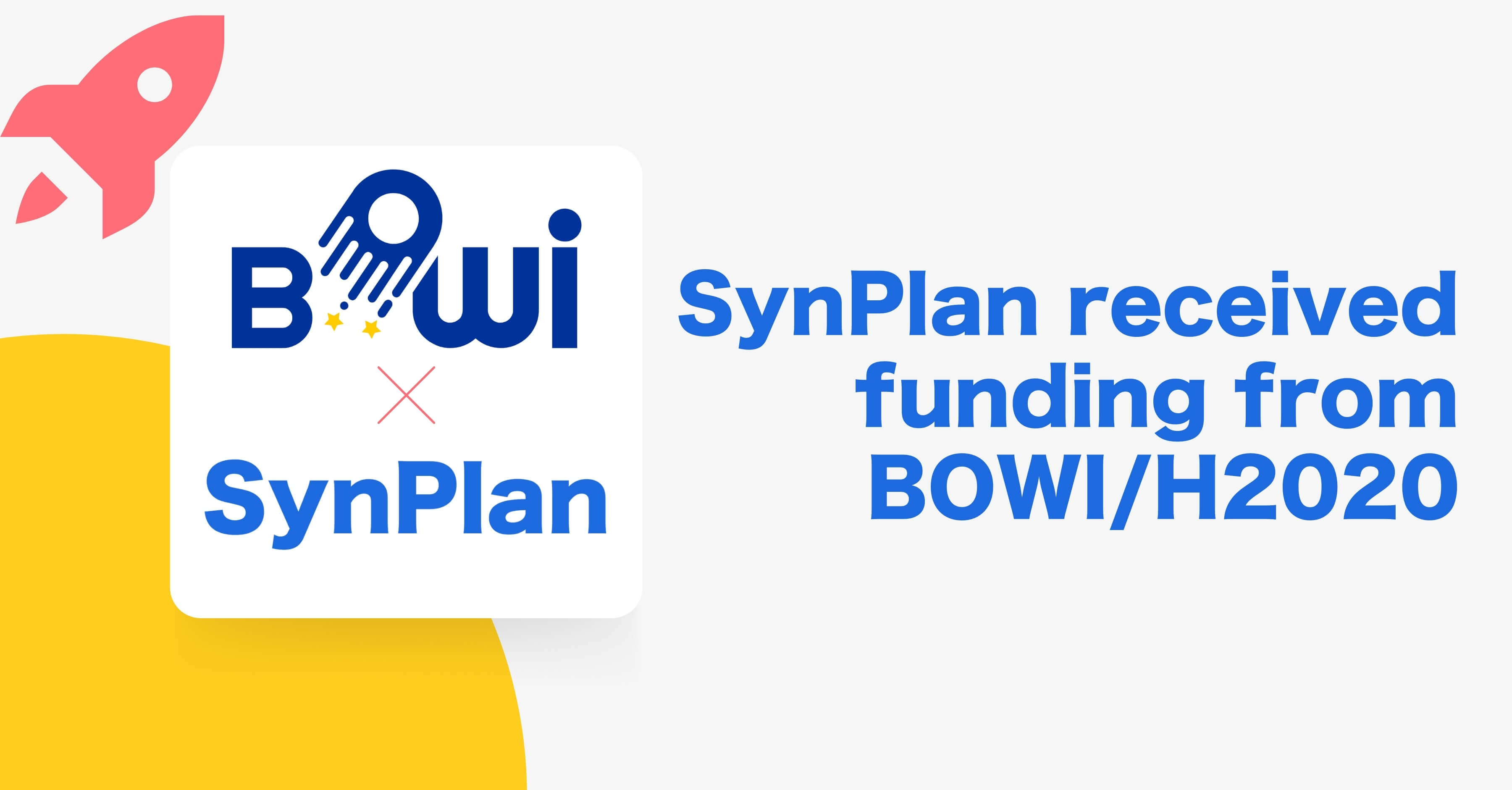 SynPlan received funding from BOWI-H2020 blog